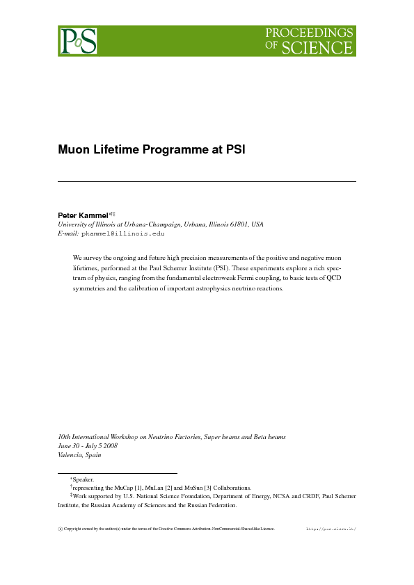 PeterKammel_NuFact08.pdf