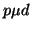 $p\mu d$